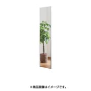 RM-40S [割れない軽量な鏡 20×90cm スタイリッシュフレーム シルバー]