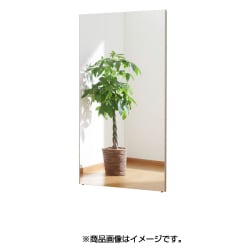 割れない軽量な鏡 80×150cm スタイリッシュフレーム シャンパン RM-6SG