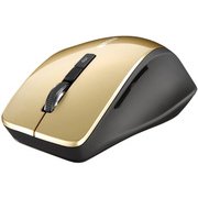 ワイヤレスマウス 無線(2.4GHz)接続式 BlueLED 5ボタンタイプ 速度切替 シャンパンゴールド BSMBW328SG