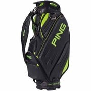PGJ-CBCO17 BLACK/LIME [キャディバッグ 3.6kg 9.5型 47インチ対応 口枠数4 2017年モデル]