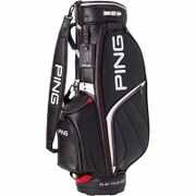 PGJ-CBRI17 BLACK/WHITE [キャディバッグ 3.0kg 9.0型 47インチ対応 口枠数5 2017年モデル]