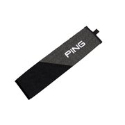 TRI-FOLD TOWEL 164 GREY/BLACK