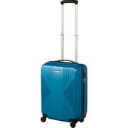 スーツケース クリアウォーター 旅行日数目安：1～2泊 33L TSAロック搭載 機内持ち込み可 ブルー WORLD-4061BU