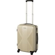スーツケース クリアウォーター 旅行日数目安：2～3泊 40L TSAロック搭載 シャンパン WORLD-4062GD