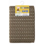 45cm×180cm ブラウン 楽足生活 キッチンマット ココチIII