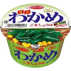 ミニわかめラーメン ごま・しょうゆ 38g [即席カップ麺]