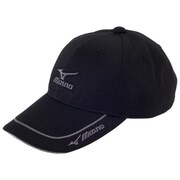 32JW710491 [キャップ（梅花メッシュ） ブラック×グレー ユニセックス]