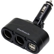 シガーソケット充電器 ダイレクトタイプ ブラック OWL-CCU2D48D2T-BK