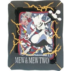 PT-072 ポケットモンスター PAPER THEATER ミュウ&ミュウツー [ペーパークラフト（完成サイズ：H100×W80×D42mm）]