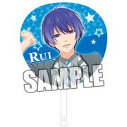MARGINAL＃4 KISSから創造るBig Bang BIGうちわ 藍羽 ルイ [内輪部分縦285×横295mm]