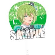 MARGINAL＃4 KISSから創造るBig Bang BIGうちわ 野村 エル [内輪部分縦285×横295mm]