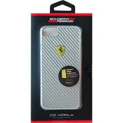Ferrari公式ライセンスケース iPhone SE(第2世代)/8/7 4.7インチ用 リアルカーボンハードケース FERCAHCP7SI