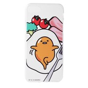iPhone 7 ソフトクリアケース ぐでたま めだまやき [スマートフォンケース]