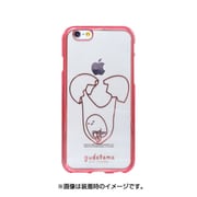 iPhone 7 メタリックバンパー・クリアケース ぐでたま 考え事 ローズゴールド [スマートフォンケース]