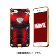 iPhone 7 MARVEL Design メタリックケース ソフトTPU アイアンマン [スマートフォンケース]