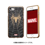 iPhone 7 MARVEL Design メタリックケース ソフトTPU スパイダーマン [スマートフォンケース]
