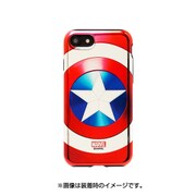 iPhone 7 MARVEL Design メタリックケース ハイブリッド キャプテン・アメリカ [スマートフォンケース]