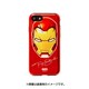 iPhone 7 MARVEL Design メタリックケース ハイブリッド アイアンマン/RD [スマートフォンケース]
