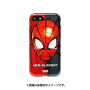 iPhone 7 MARVEL Design メタリックケース ハイブリッド スパイダーマン [スマートフォンケース]