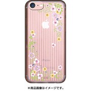 7IL06 [UVプリントカバー iPhone 7 花フレーム]
