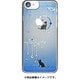 7IL08 [UVプリントカバー iPhone 7 月と猫]