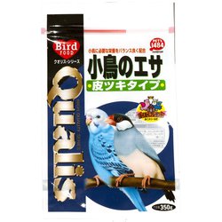 クオリス 小鳥のエサ 皮ツキタイプ 350g