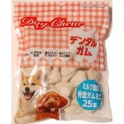 ドッグチュー ミルク風味骨型ガムミニ [犬用おやつ 25本 全犬種用 デンタルガム]