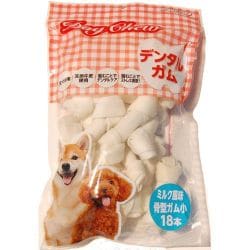 ドッグチュー ミルク風味骨型ガム小 [犬用おやつ 18本 全犬種用 デンタルガム]