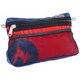 MJBS7411 [Gusset Pouch（ガゼットポーチ） Sレッド/ネイビー]