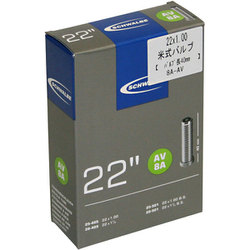 8A-AV ハコ 自転車用チューブ 米式40mm 22インチ ETRTO：25-489、28-489、25-501、28-501 SW-WC417240