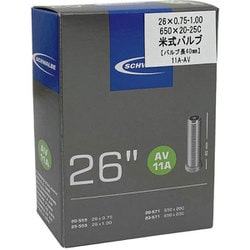 11A-AV ハコ 自転車用チューブ 米式40mm 26インチ ETRTO：20-559、25-559、20-571、23-571、25-571 SW-WC422240