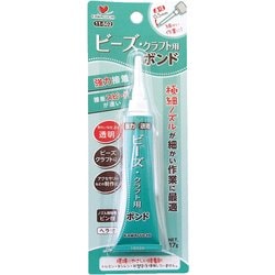 11-502 [ビーズ・クラフト用ボンド ヘラ付き・掃除用ピン付き]