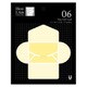 Here I Am Sticky series メッセージカードふせん イエロー MA-001118
