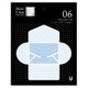 Here I Am Sticky series メッセージカードふせん レイクブルー MA-001140