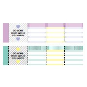 Here I Am Sticky series ミニブックふせん ハッピー MA-001134