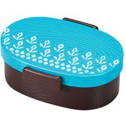 弁当箱 木目小粋 木目小判一段 小(タイト式) あさぎ 52940
