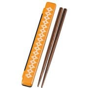 木目小粋 木目箸箱セット やまぶき 33199