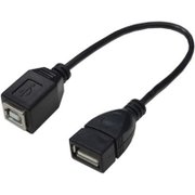 USBケーブル20 A(メス) to B(メス) 20cm USBAB/BB20