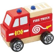 木製玩具 ファイヤートラック 50203