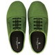 スリッパ PLAIN TOE-GREEN-M