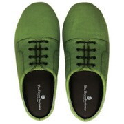 PLAIN TOE-GREEN-M [スリッパ]
