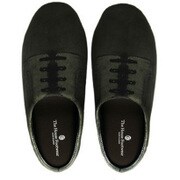 PLAIN TOE-GRAY-M [スリッパ]