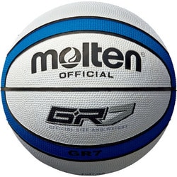 ヨドバシ Com Molten モルテン Bgr7wb バスケットボールボール Gr7 白 青 7号 通販 全品無料配達