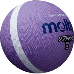 ソフトラインドッジボール SFD2VL パープル 2号 [レクリエーションスポーツ ドッジボール]