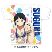 劇場版 ソードアート・オンライン -オーディナル・スケール- フルグラフィックTシャツ 直葉 XL [ホワイト]