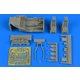 1/48 レジン製エアクラフトパーツ A-37A ドラゴンフライ コクピットセット（トランぺッター用） [プラモデル]