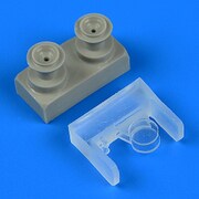1/48 レジン製エアクラフトパーツ スホーイ Su-11着陸灯（トランぺッター用） [プラモデル]