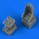 1/72 レジン製エアクラフトパーツ Ju-87 スツーカ 座席ベルト付き（ズベズダ/アカデミー用） [プラモデル]