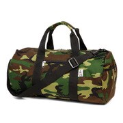 ジムダッフル M ウッドランドカモ×ブラック DF087074