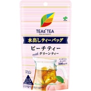 TEAs' TEA NEW AUTHENTIC 水出しティーバッグ ピーチティーwithグリーンティー [ティーバッグ 4.0g×15袋]